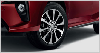 New Two-tone 15 – inch Alloy Rims