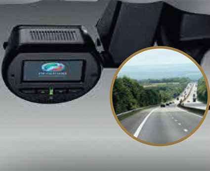 Integrated Driving Video
Recorder (DVR)*